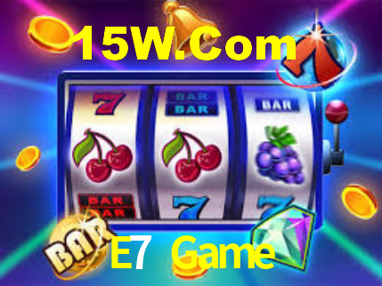 APP oficial da E7 Game para mobile