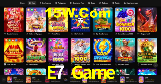 E7 Game Plataforma