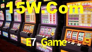 Cashback e recargas na E7 Game