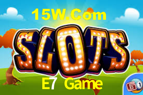 Escolher plataforma para baixar E7 Game